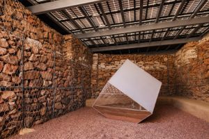 Stephanie Deumer, _Under the Same Sun_. Exhibition view: Desert X AlUla 2022 (11 February–30 March 2022). Courtesy the artist and Desert X AlUla. Photo: Lance Gerber.